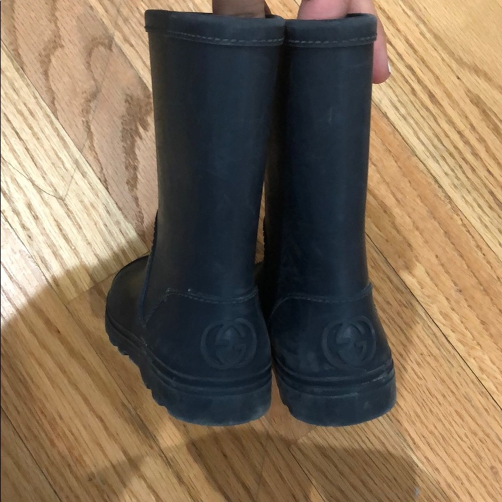 Gucci rain boots